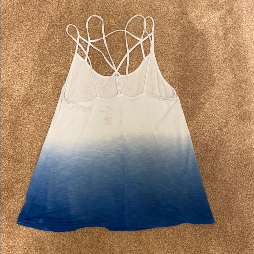 American Eagle Blue ombré tank - Picture 2 of 3